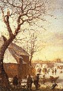 AVERCAMP, Hendrick Winter Landscape  ggg oil painting artist